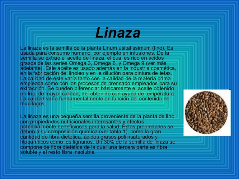 ventajas de tomar linaza molida